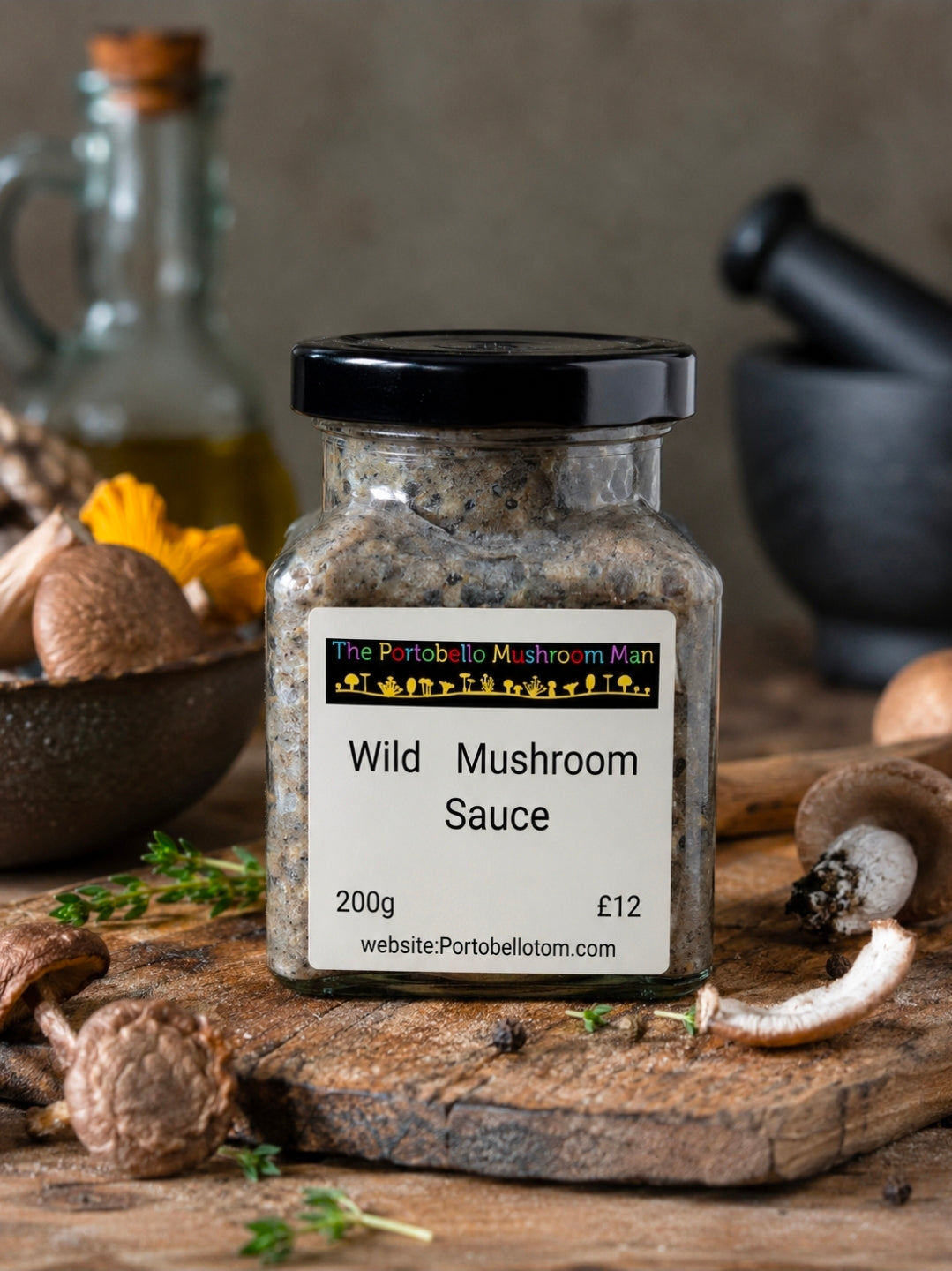 Wild mushroom sauce 200g