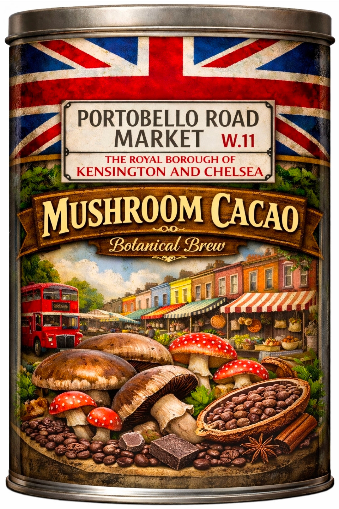 Hot chocolate 6 in one mushroom powder