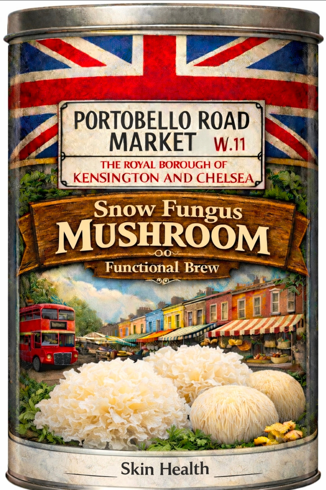 Snow Fungus Mushroom Powder